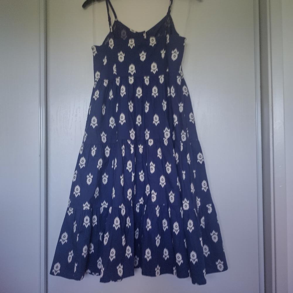 EARTHEN by INDYA Blue Button Dress size S NWT - Picture 3 of 9